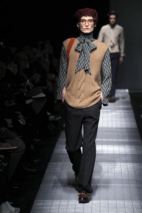 gucci mens fall fashion|man wearing gucci.